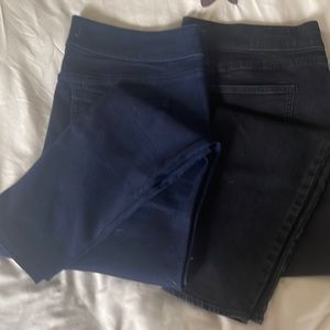 Set of 2 size 18W jeggings